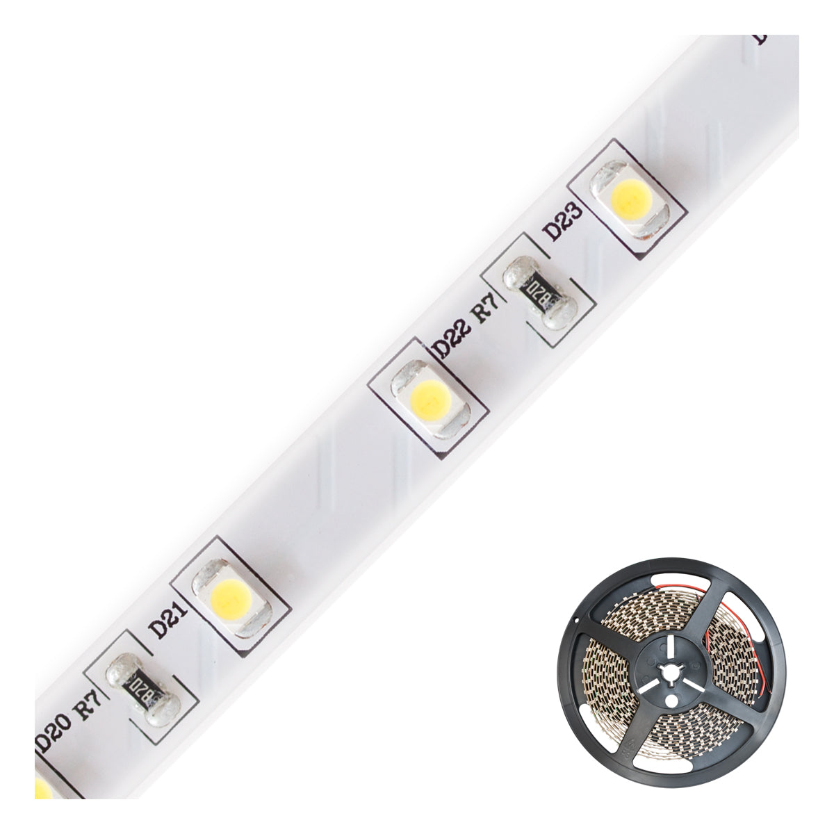 EVN LED-Lichtband 4,8W/m ws 3000K IP54 SB5424302802 60Stk/m DC 24V