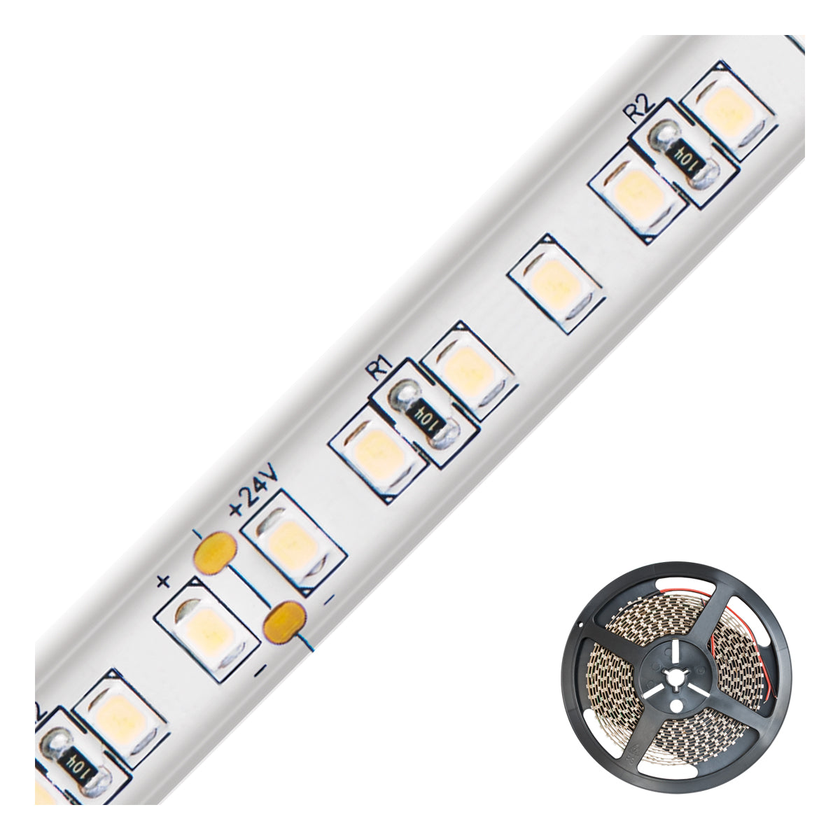 EVN LED-Lichtband 14,4W/m ws 4000K IP67 SB6724702840 140Stk/m DC 24V
