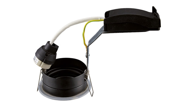 Einbaufassung gr MULTI GU10 Alu Steckbef