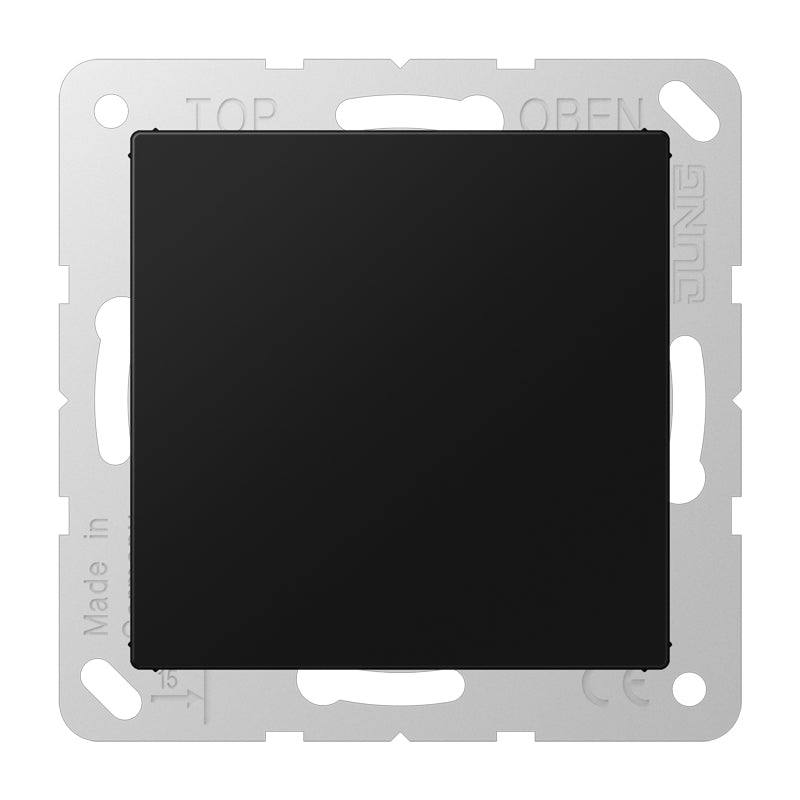 JUNG Blindplatte Blende sw mt A 594-0 SWM