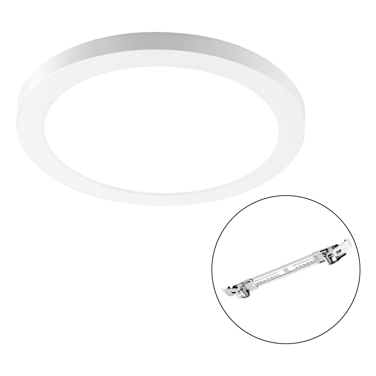EVN LED-Deckenanbauleuchte 18W 1631lm ws LPRV220125 3000-6000K Konv