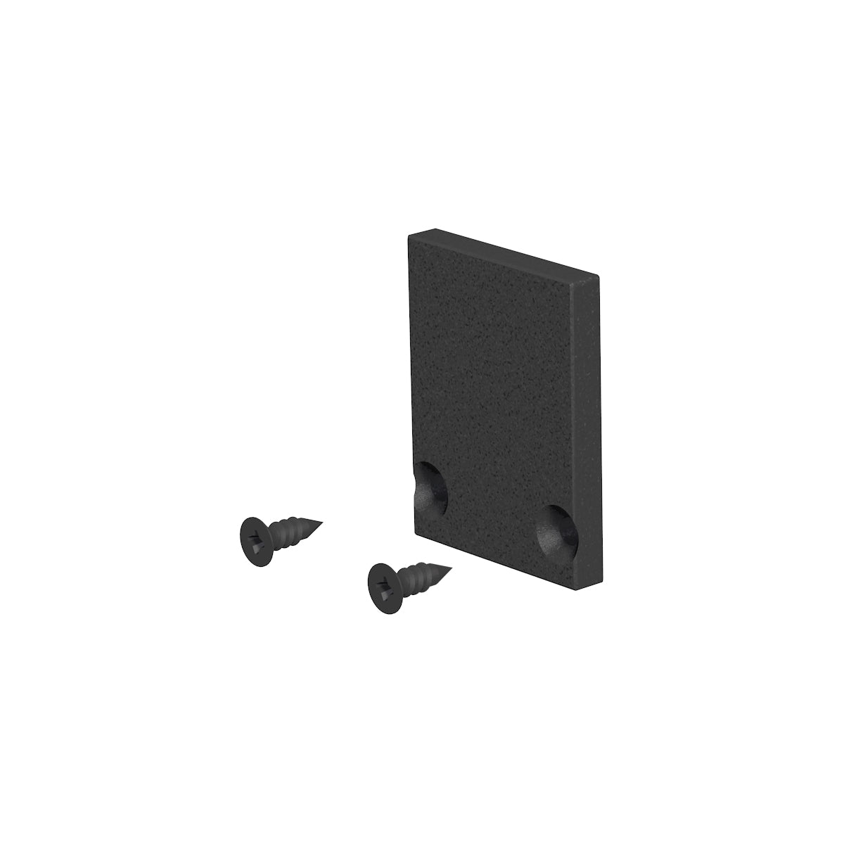 EVN Endkappe sw Alu L3mm B18,5mm H24mm APHBEAP