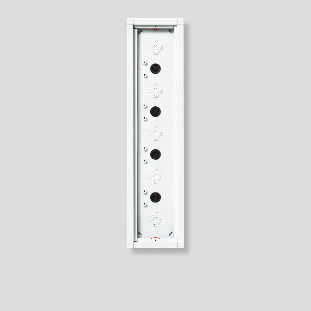 SIEDLE Gehäuse 5f AP gr Alu GA 612-5/1-0 DG 132x532x36,5mm