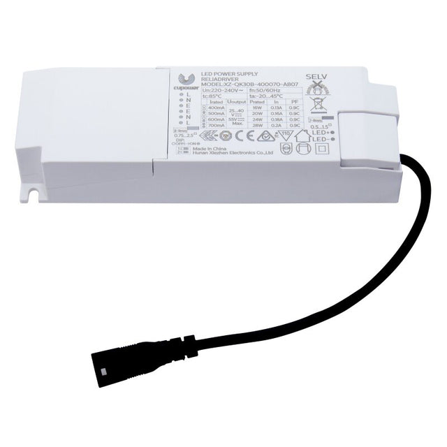 LED-Trafo 17-30W 400-700mA 25-40V IP20