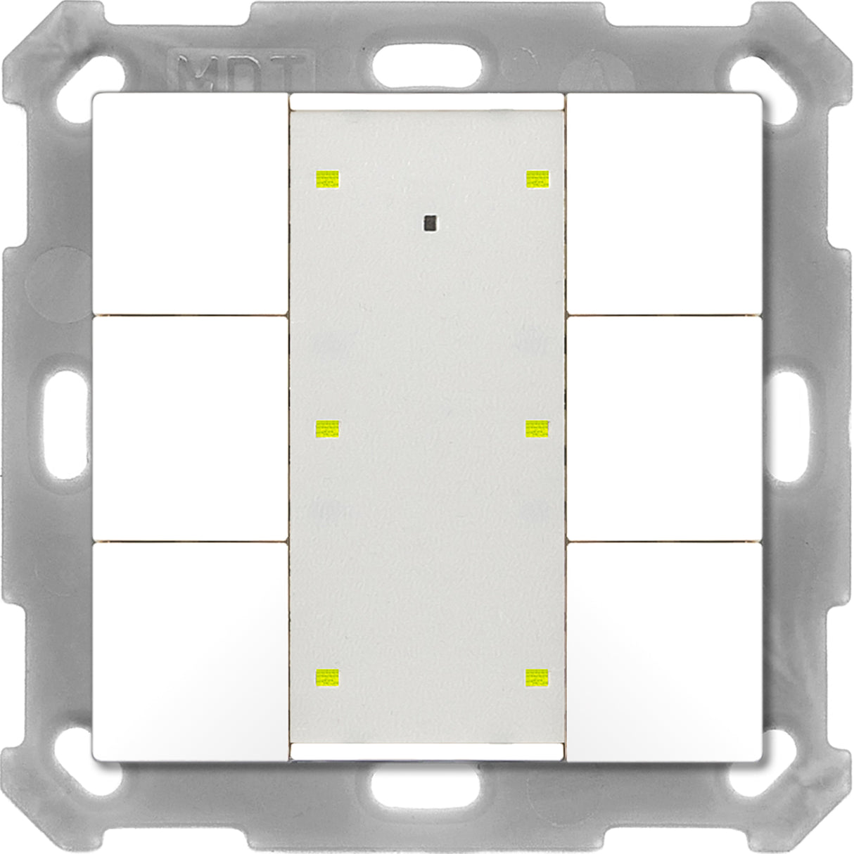 MDT KNX Taster 6-fach Plus TS 55 rws gl BE-TA55T6.G2