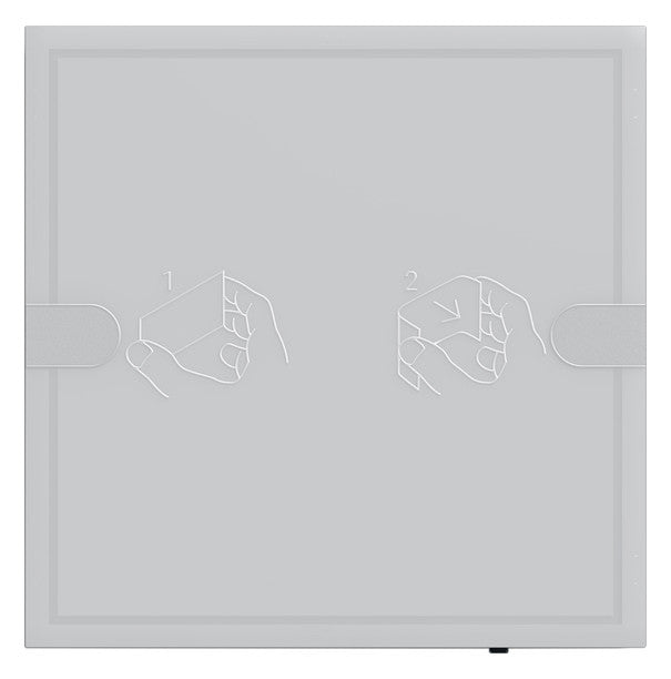GIRA Tastsensor KNX UP anth 1f 1pkt LED 5001028 inkl.Ankoppl