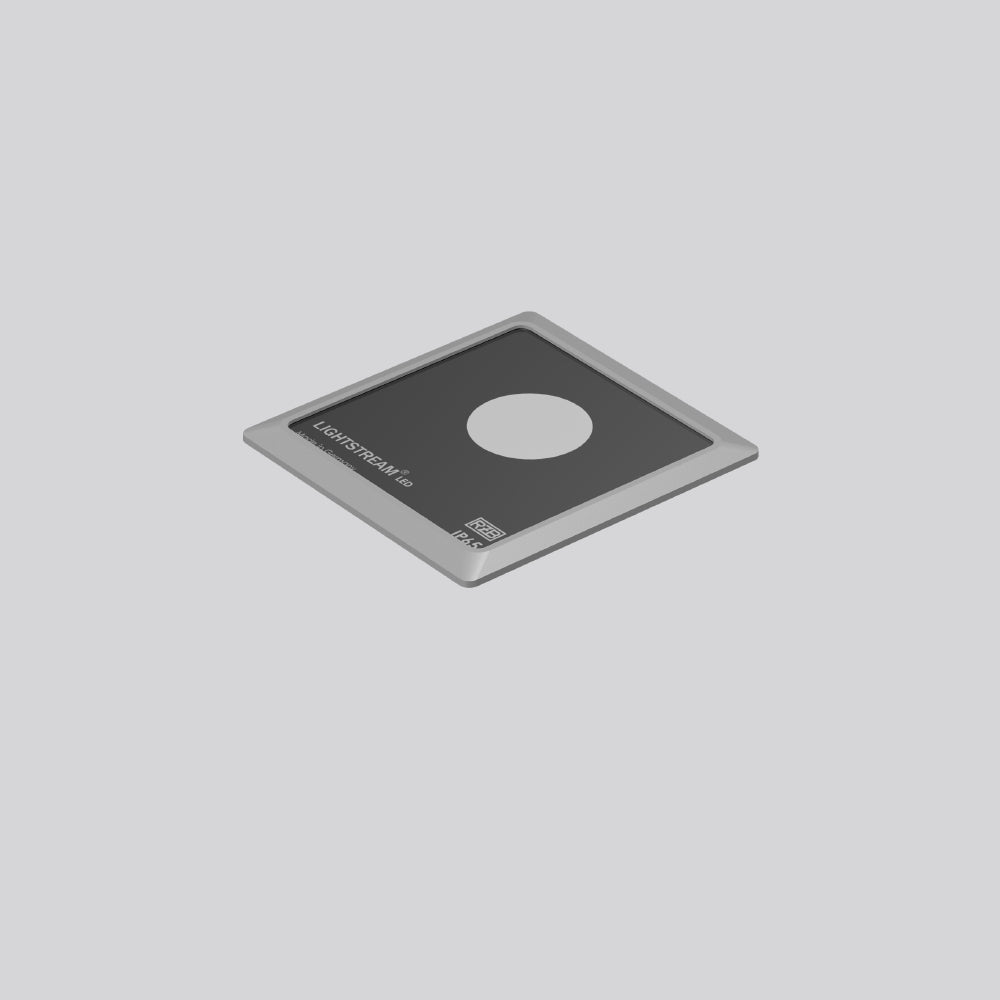 RZB Abdeckung si sym Glas 255x240x13mm Lightstream 981934.004