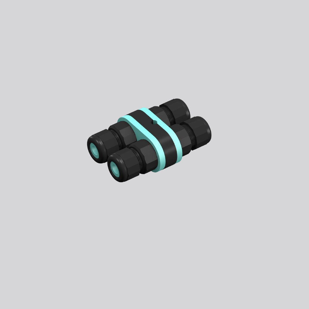 RZB Verteilerdose sw 4x1,5qmm 78mm 982638.003
