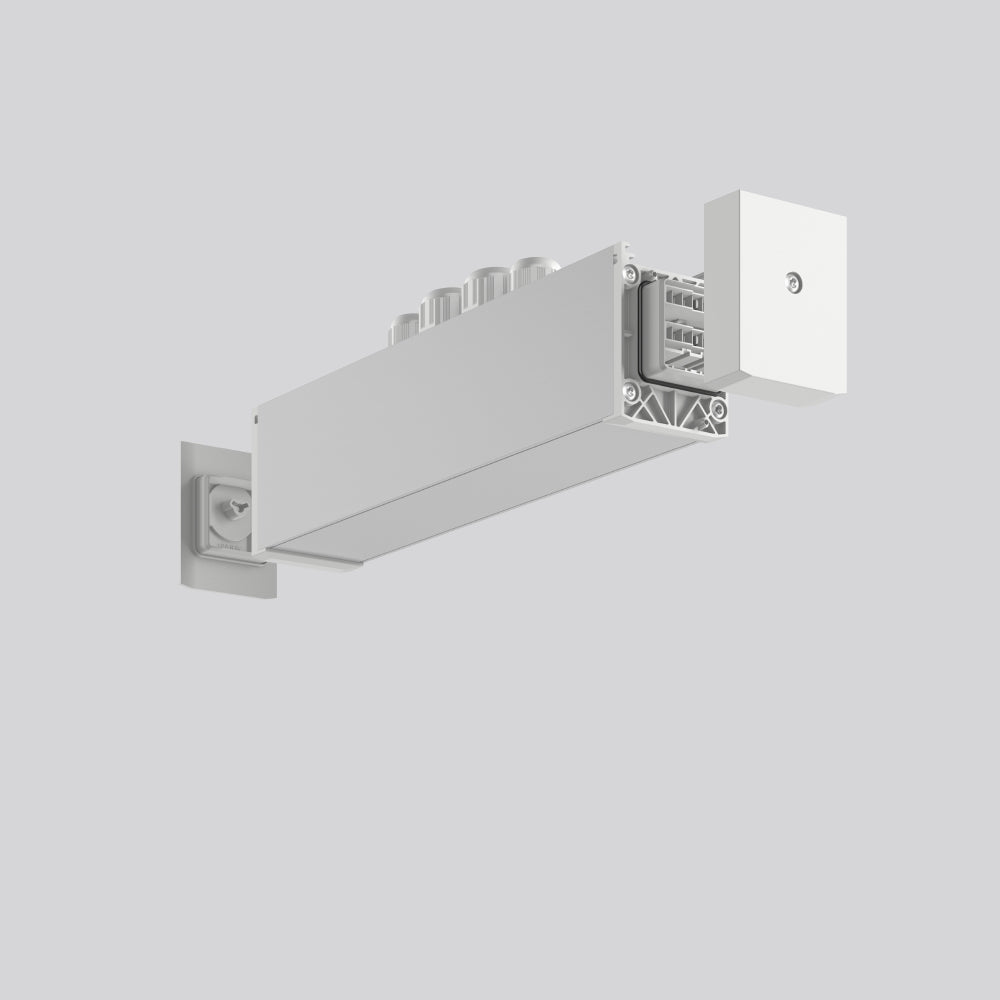 RZB Mitteleinspeisung alu 14p 330mm LINEDO 982698.000.6
