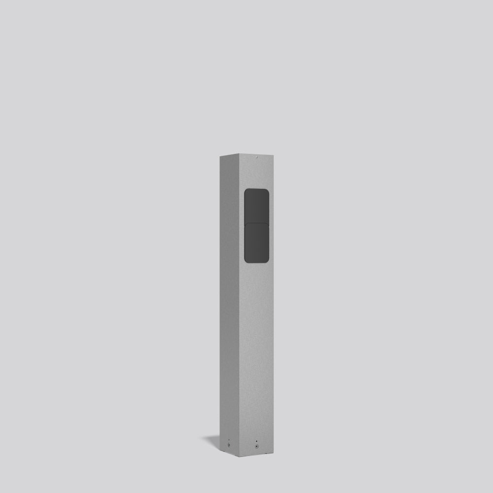RZB Energy Poller für Wegeleuchte Alu BOCARO 983092.014 Mit Grundplatte alu