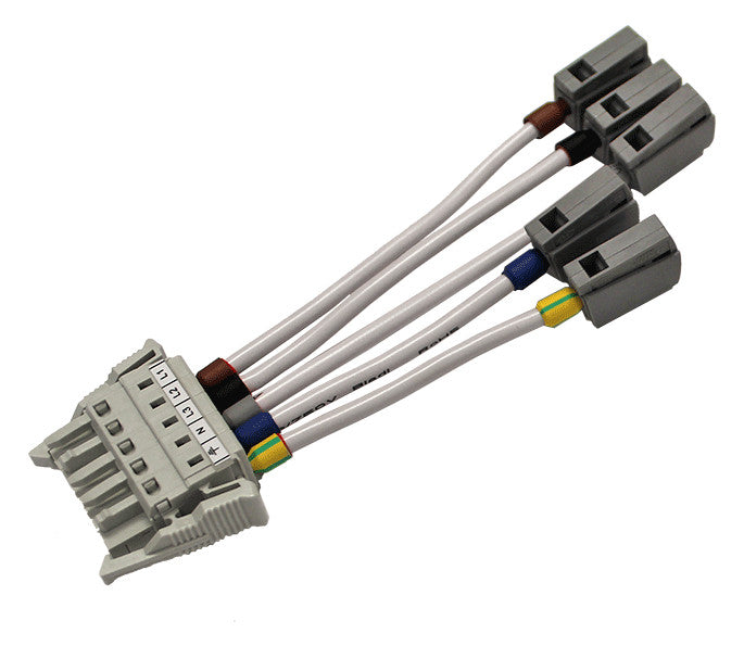LAS SYSTEME End-Einspeisung gr 5x2,5qmm Einspeisung für FLEXO Serie
