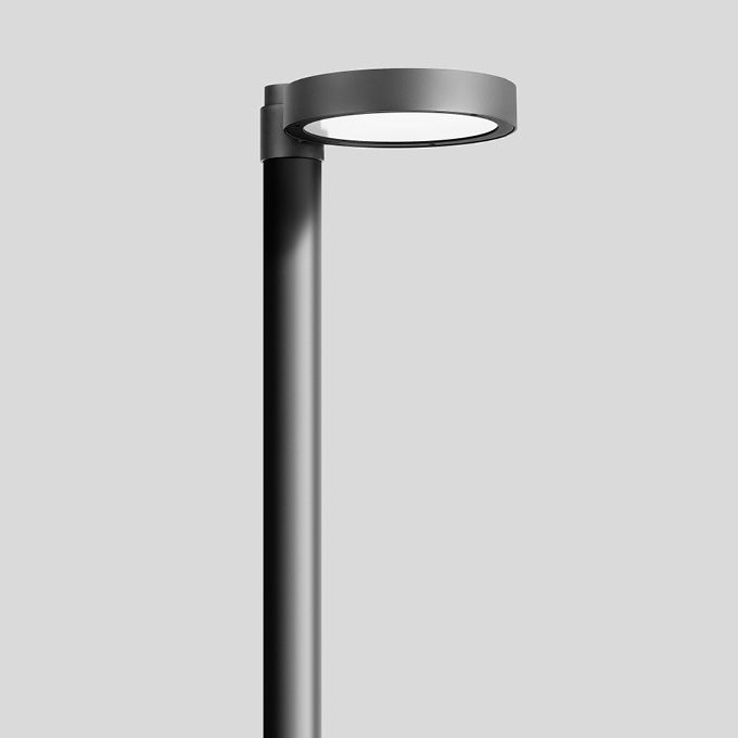 BEGA LED-Aufsatzleuchte 18,5W 76mm 4000K 99401K4 1999lm graphit Konv Alu IP65