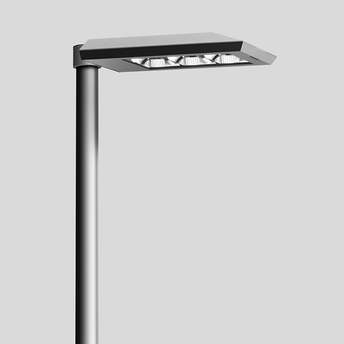 BEGA LED-Aufsatzleuchte 103W 76mm 4000K 99527AK4 13591lm si Konv Alu Gl_tr IP66