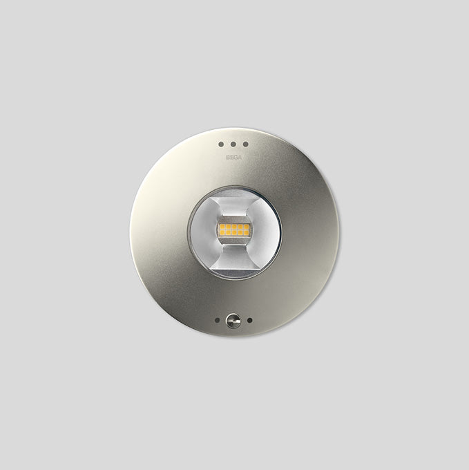 BEGA LED-Einbaustrahler 9,9W Konv 1LED 99812K3 edst 3000K ws 890lm edst mt