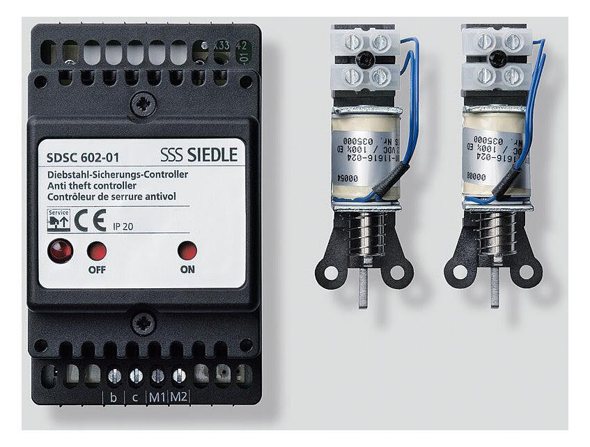 SIEDLE Montageelement-Tür UP sw ZDS/CL 53,5x89x60mm