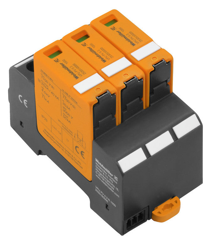 WEIDMÜLLER Überspannungsableiter 1000VDC VPU PV II 3 1000 DCNetzform- 3,8kV 3TE