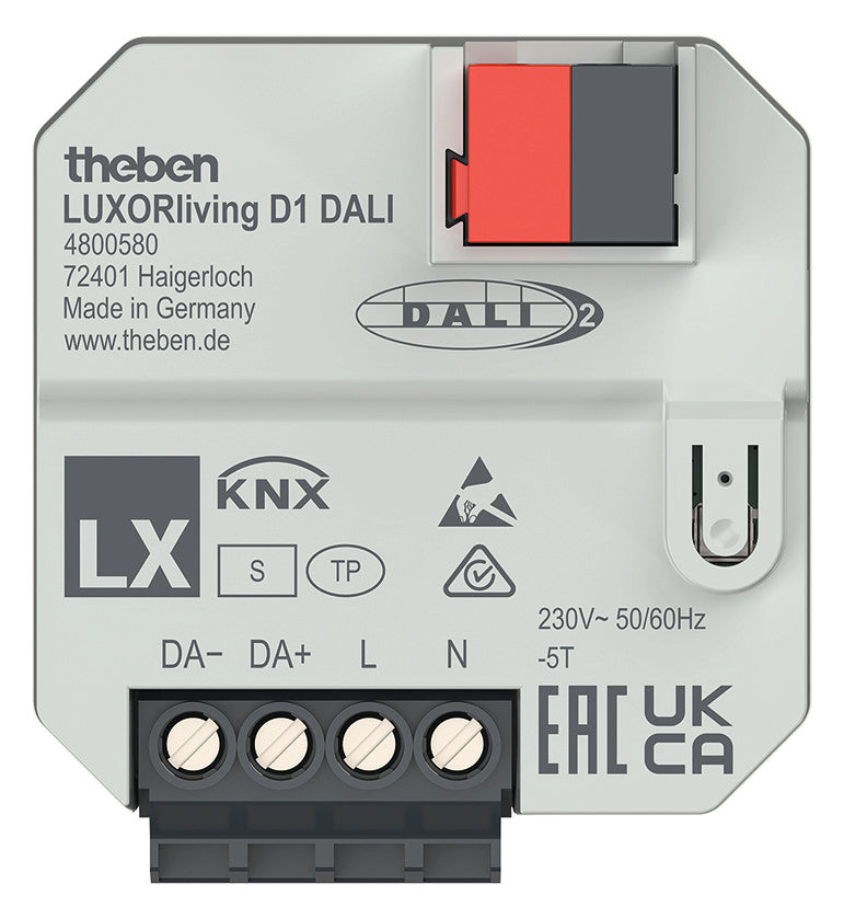 THEBEN Schnittstelle DALI KNX UP 230V TE LUXORliving D1 DALI IP20