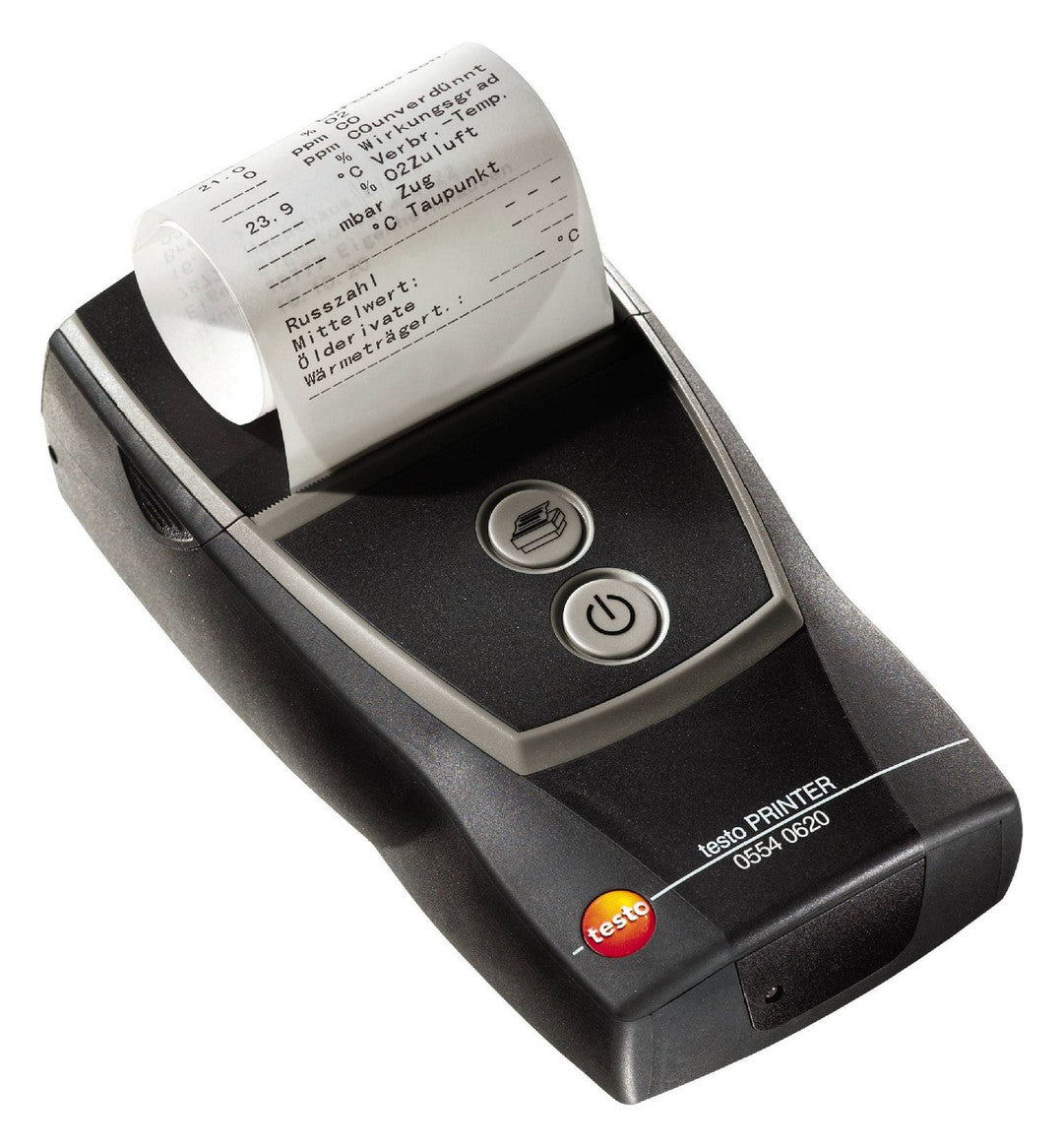 TESTO BLUETOOTH-/IRDA-Drucker inkl. 1Rolle Thermopapier 0554 0620