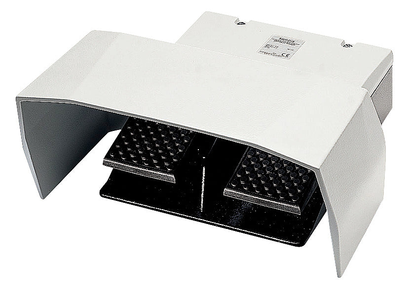 SIEMENS Fußtaster Ein m.Haube Metall 2S 3SE2932-1AA20 2Ö 6A IP65