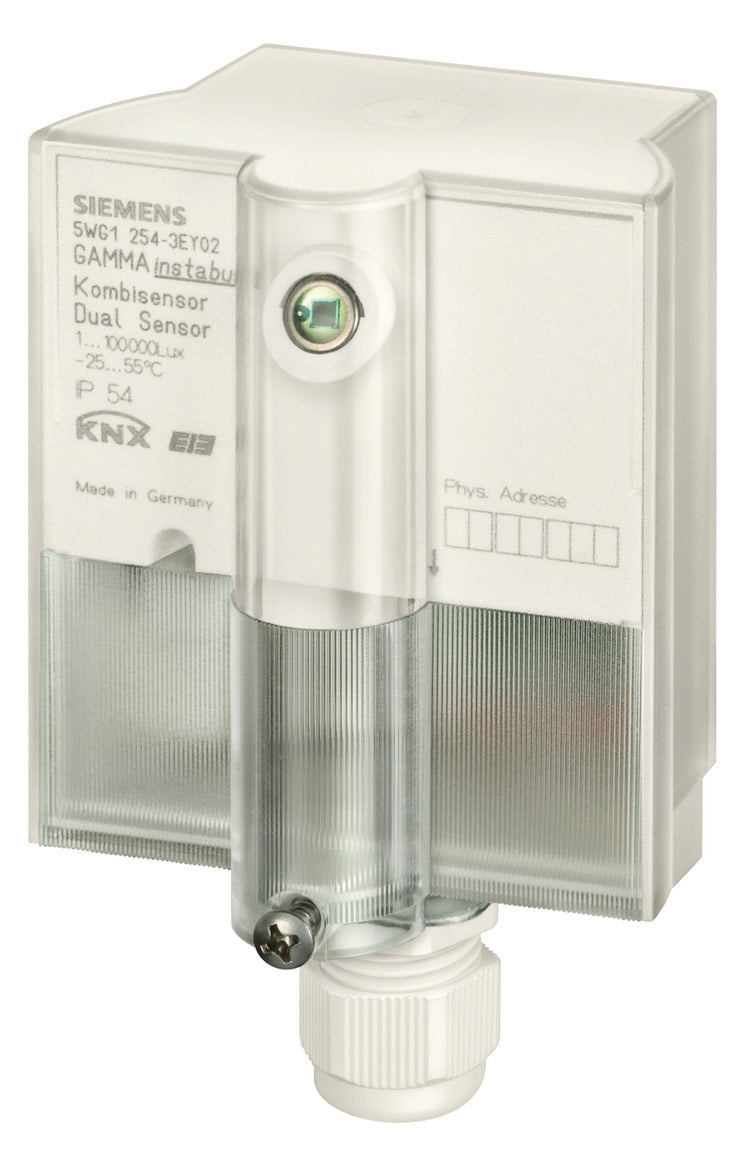 SIEMENS Mehrfachsensor KNX AP ws AP 254/02