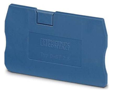 PHOENIX Abschlussplatte bl D-ST 2,5 BU
