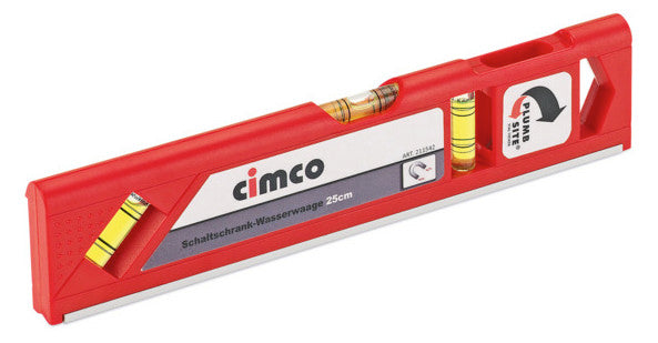 CIMCO Wasserwaage Kst 250mm 3Lib magn 211542