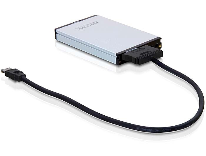 Delock Kabel eSATApd 12 V > SATA 22 Pin 2.5 / 3.5 HDD 0,5 m