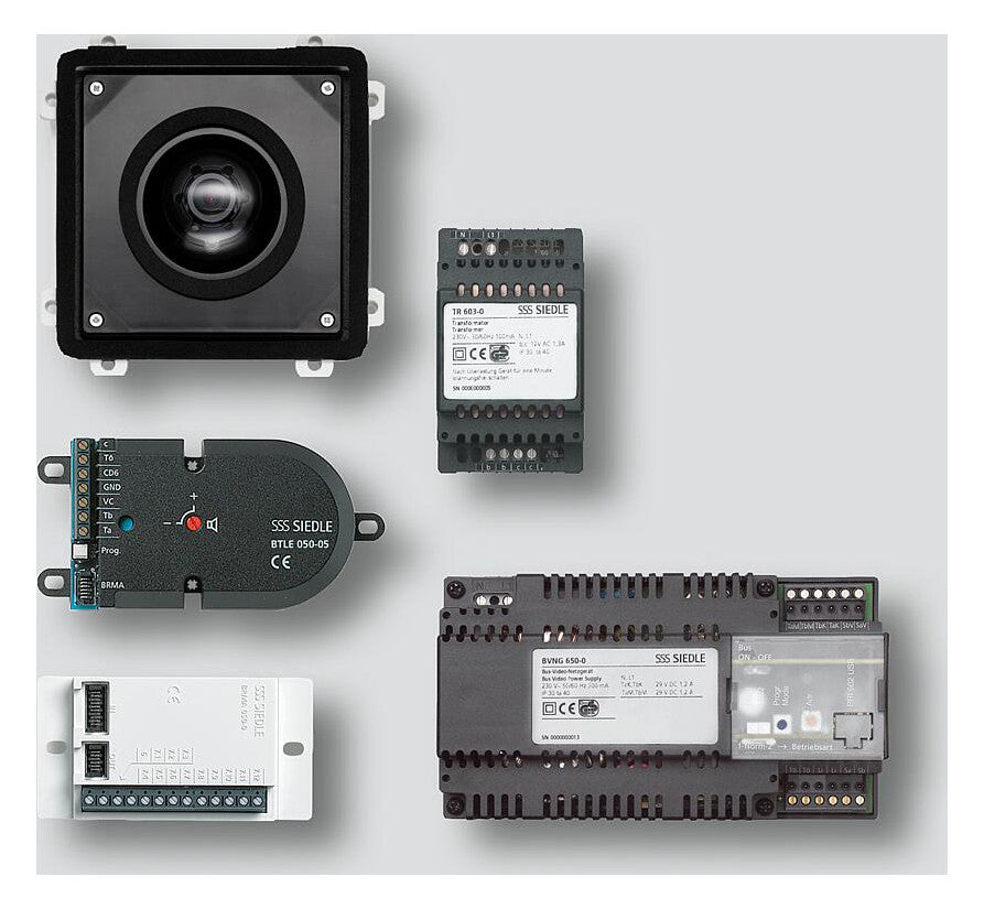 SIEDLE Montageelement-Tür sw KIT EV 058-0
