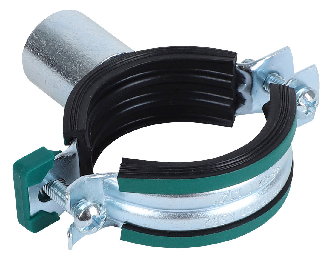 Walraven Rohrschelle KSB2 3G ev 10-14mm EPDM M8+M10+1/2 Zoll Zweischr.schelle | 33965014