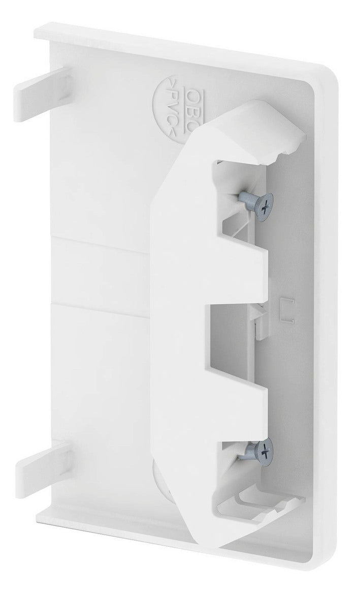 BETTERMANN Endstück GEB-K 110x70mm Kst GK-E70110RW li/re rws RAL9010 unbeh