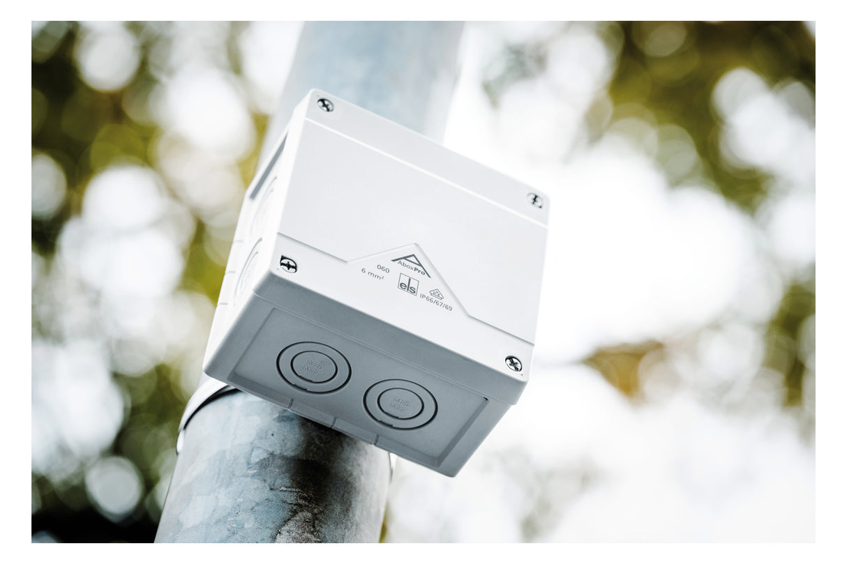 SPELSBERG Abzweigkasten 127x127mm Kst gr Abox Pro 060-L IP66/IP67/IP69 IK09 hfr