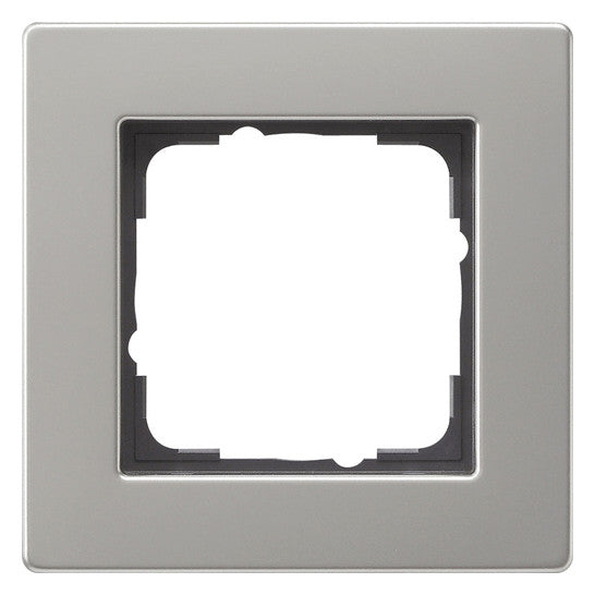 GIRA Rahmen 1f edst Metall E2 0211335