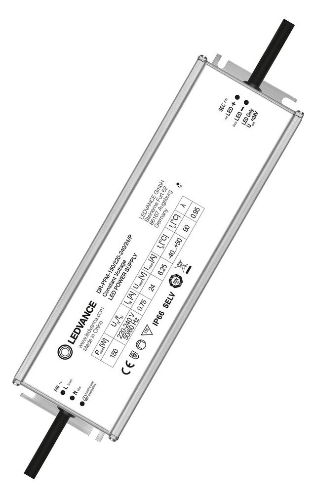LEDVANCE LED-Trafo 150W 24V IP66 Kstgeh DR-PFM -150/220-240/24/P stat