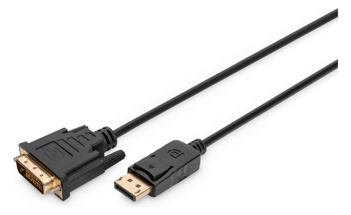 ASSMANN ELEKTRO Standard-Kabel 2m DVI AK-340306-020-S Mini-Displayport 25p