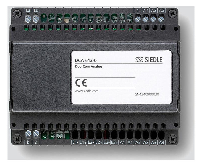 SIEDLE Gateway 1+n F=wandeln DoorCom DCA 612-0