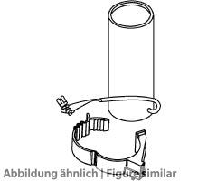 Anlaufkondensator Secop 117U5015 für FR, 80mF, 220V-50/60Hz