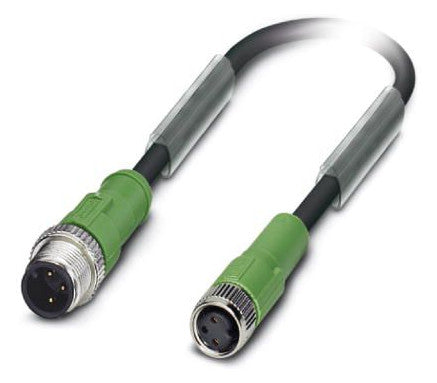 PHOENIX Sensor-Aktorkabel 3p 3m M8 ger SAC-3P-M12MS/3,0-PUR/M 8FS Female M12