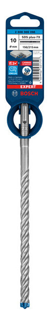 BOSCH-EW Hammerbohrer 10mm SDSplus SDS plus-7X 1pc 150/215mm f.Beton