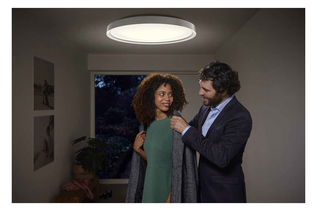 LEDVANCE LED-Sensorleuchte 32W 3000K si Orbis Plate Click Sensor 510mm 32W 1800l