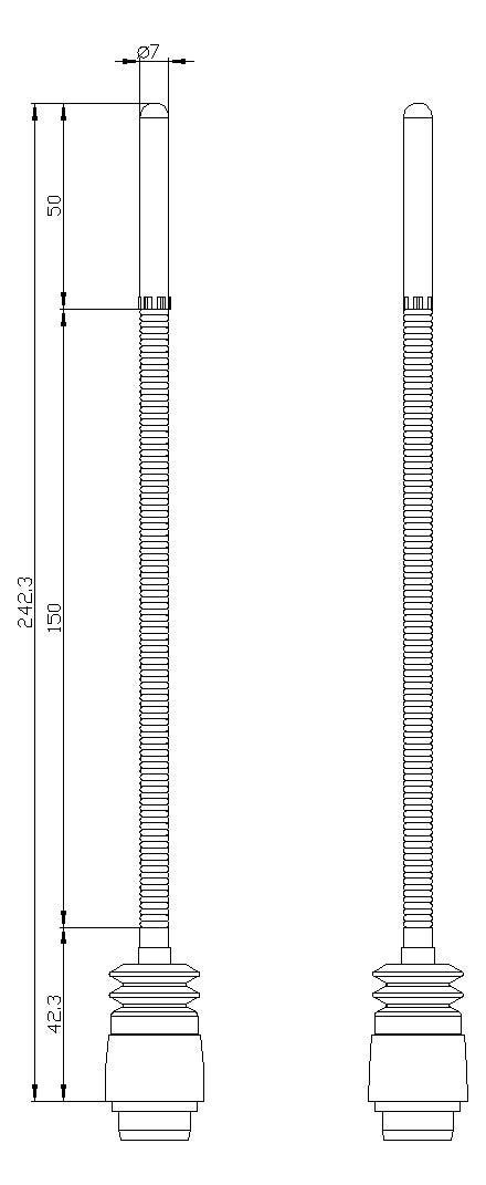 SIEMENS Antriebskopf Federstab 3SE5000-0AR04