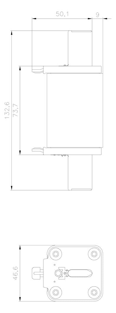 SIEMENS NH-Sicherungseinsatz 200A NH1 gG 3NA6140 500VAC Kombik