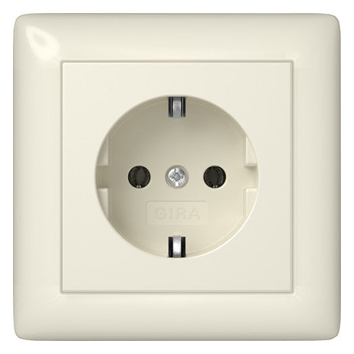 GIRA Steckdose 1f cws glz UP IP20 Standard 55 444001