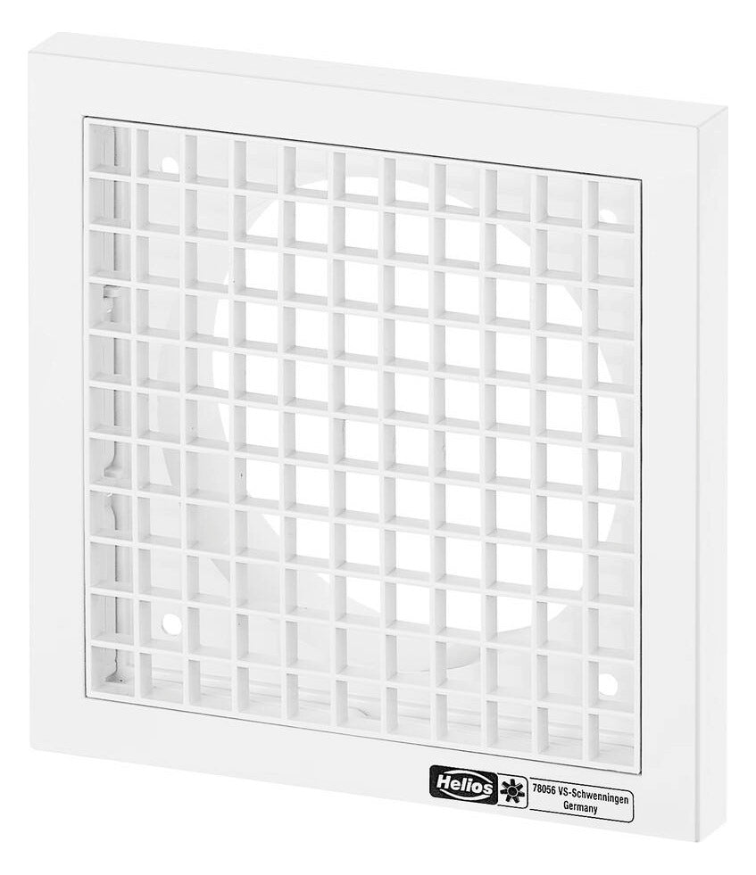 Helios HELIOS-Kunststoff-Lüftungsgitter G 100, 90/100 mm, weiss | 00796