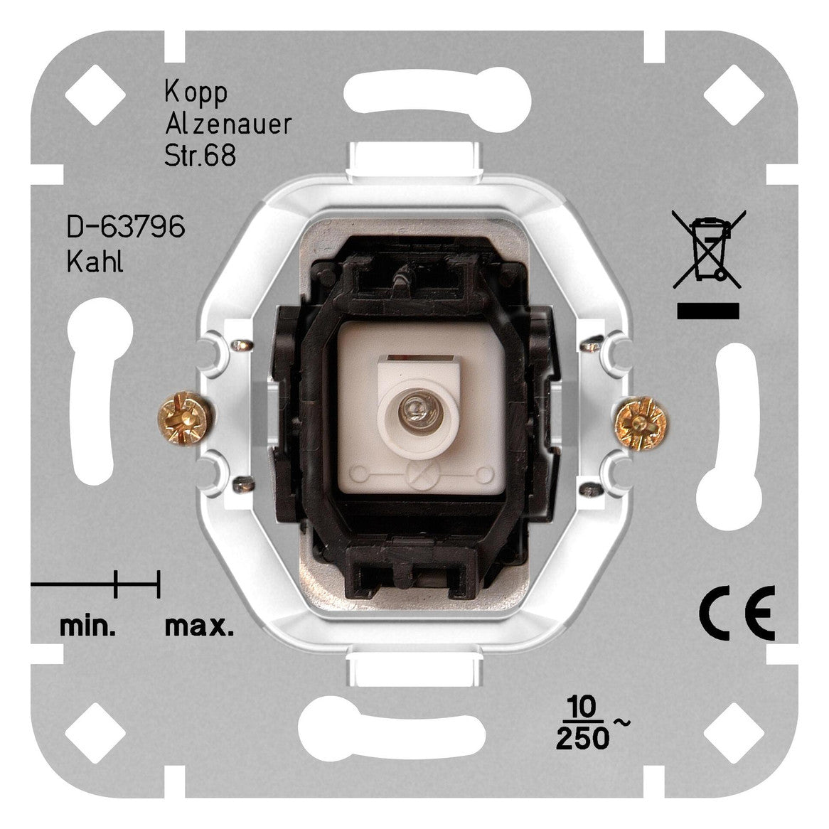 KOPP Kontroll-Wechselschalter UP IP20 1f 504600007