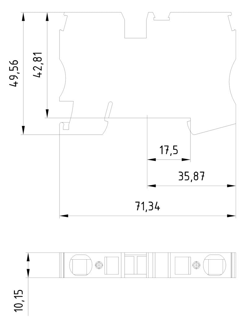 SIEMENS Reihenklemme 1Etage 2kl bl 65A 8WH2000-0AJ01 TS35