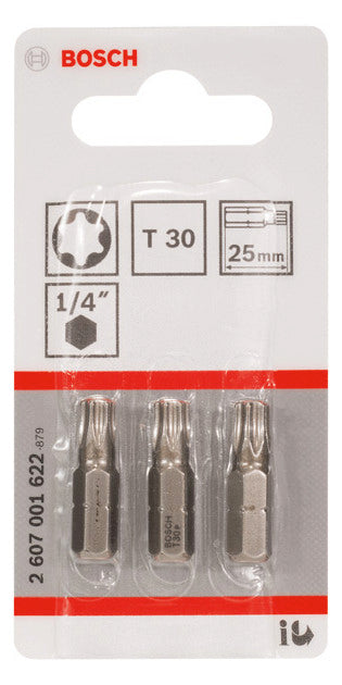 BOSCH-EW Bit TX30 L=25mm 6,4mm(1/4) 2607001622