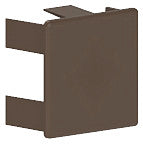 GGK Endstück LF-K 40x40mm li/re Kst sbr LFG 40x40-ES RAL8014 unbeh