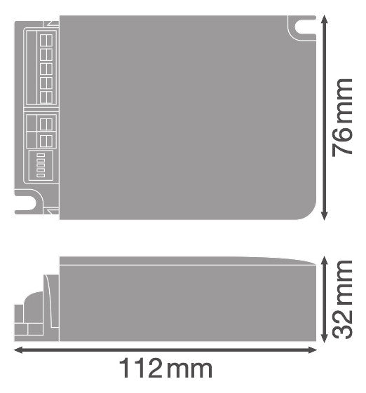 LEDVANCE LED-Steuerung 60W 1400mA 9-52V DR DALI - P -60/220-240/1A4 DALI IP20