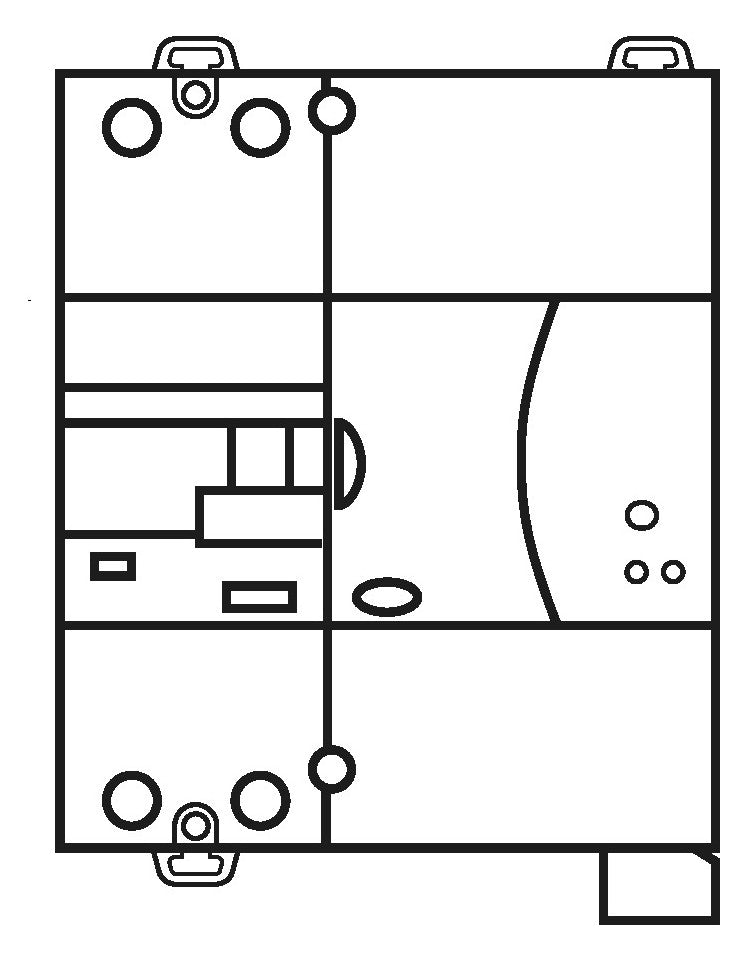 DOEPKE FI-Schutz mit Zusatz 2p 253V 25A DRCCB 5 ST 025-2/0,03-A 0,03A REG A 5TE
