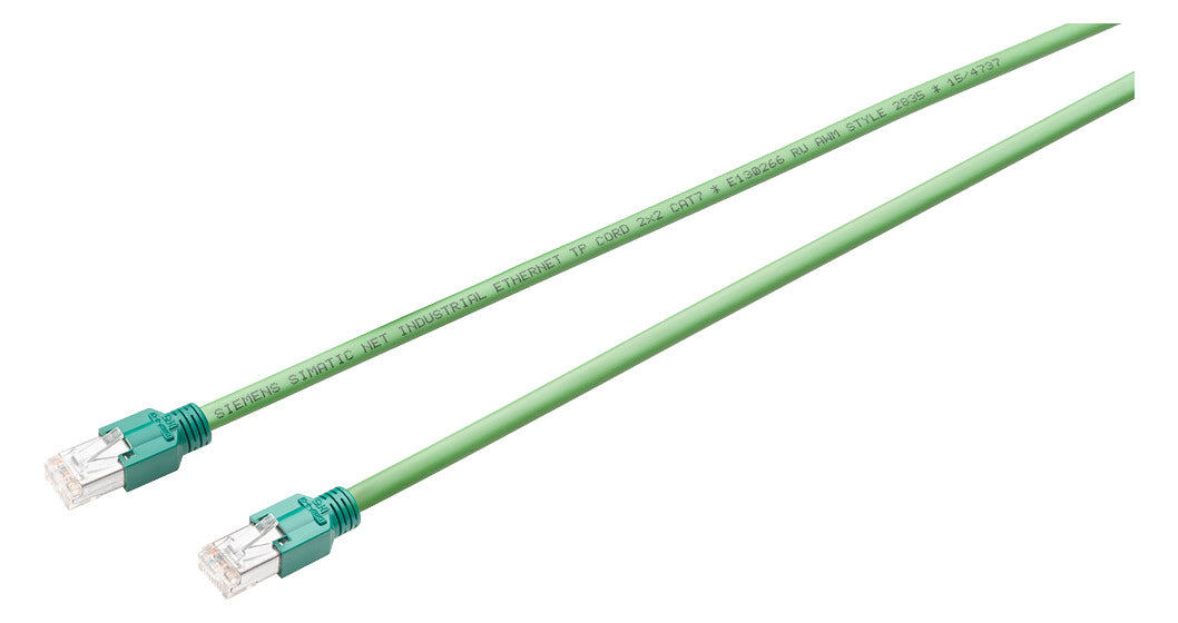 SIEMENS Patchkabel Cat5 SF/UTP IP20 2m 6XV1850-2GH20 gn RJ45 RJ45 1:1